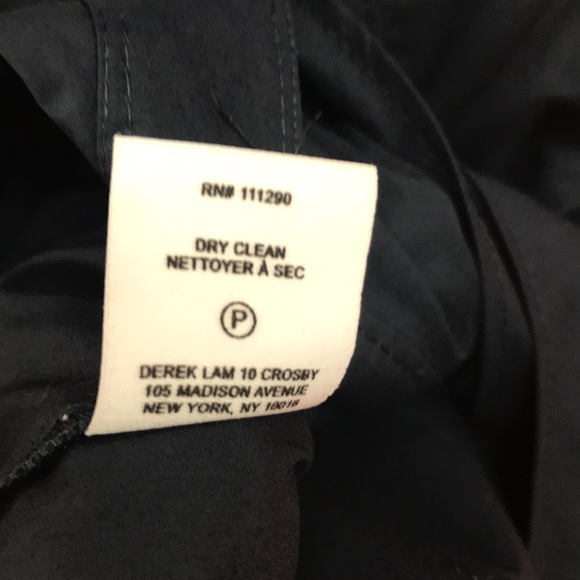 NWT,Derek Lam 10 Crosby
Petra Wrap Shirtdress,navy - Picture 14 of 16